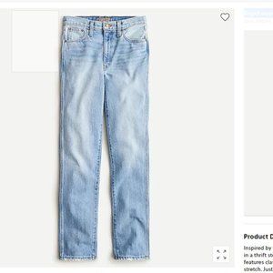 J Crew Point Sur Denim Rigid straight-leg jean in Marina wash Size 27